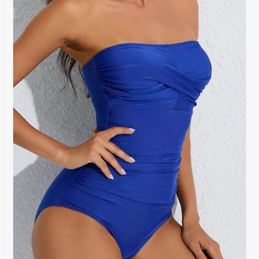 Women's One Piece Swimsuit xxl Emerald Green - Picture 8 of 11